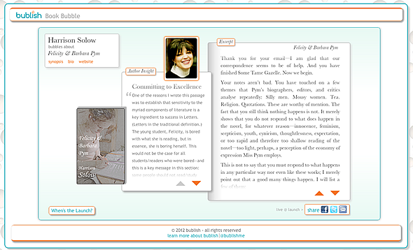 A Bublish bubble screenshot