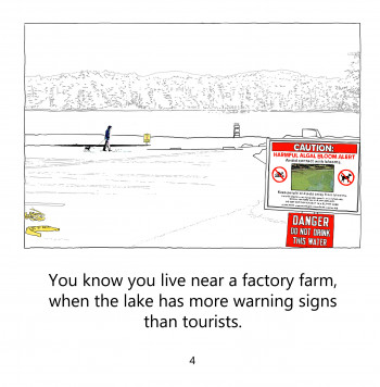 More warning signs than tourists