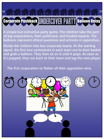 “Corporate Pushback Balloon Relay”