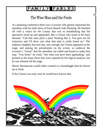 The Wise Man and the Fools