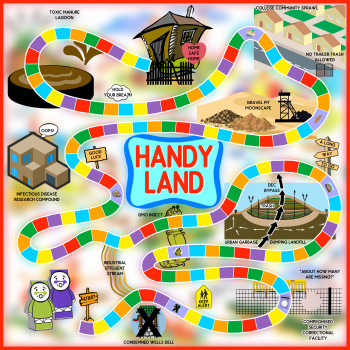 “Handy Land” Game Board