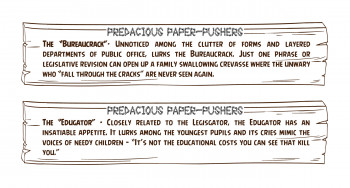 Predacious Paper-Pushers