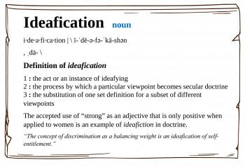 New Word: “Ideafication”