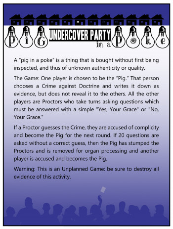 “Pig in a Poke” Game